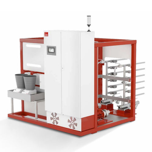 Epoxy resin metering system compomix DIpolyurethane gluetwo-component