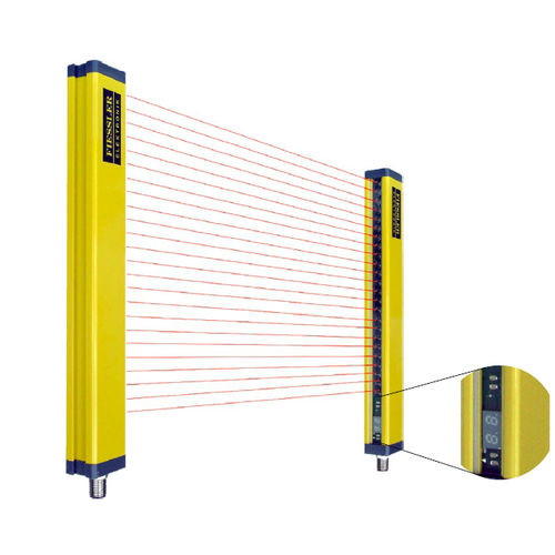 Световая завеса безопасности Тип 2 Серия TLCT многолучевая сквозная IP65