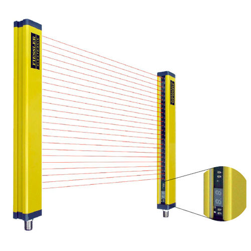 Световая завеса безопасности типа 2 Серия ILCT многолучевая сквозная IP65