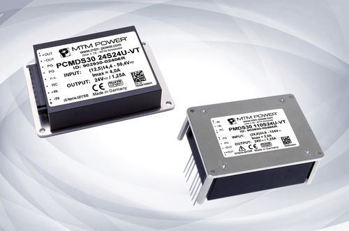 Chassis-mounted DC/DC converter PCMDS30 serieswide input rangesingle-outputCE