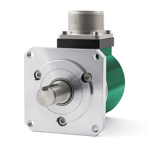 Incremental rotary encoder IT68opticalsolid-shaftwith square flange