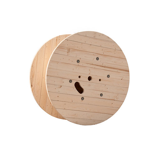 Wooden spool