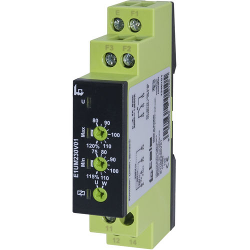 Реле контроля напряжения E1UM230V01SPDTAC/DCоднофазное