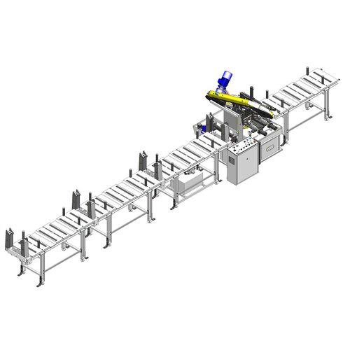 Band saw Pegasus DSfor tubessemi-automaticwith roller conveyor