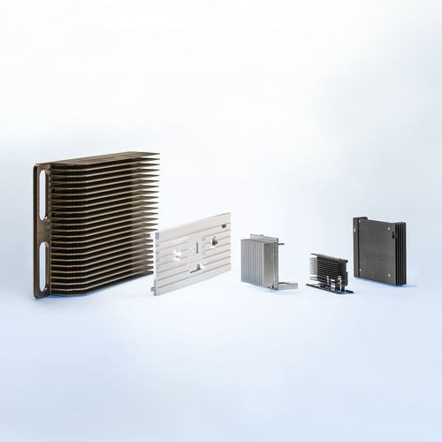 Aluminum heat sink extrudedfor electronicscustom