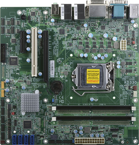 Micro-ATX motherboard KD330-H110Intel® Core™ i seriesIntel® H110DDR4 SDRAM