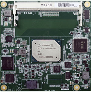 Компьютер-модуль COM Express AL968Intel® AtomSATAUSB 2.0