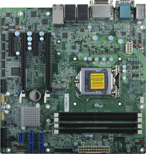 Материнская плата Mini-ITX KD331-C236Intel® Core™ i seriesIntel® C236industrial