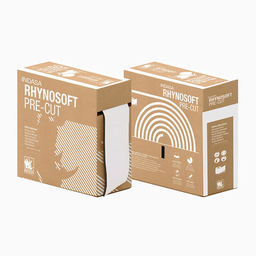 Абразивный материал из оксида алюминия RHYNOSOFT PRE-CUTбумагасмолапрочный