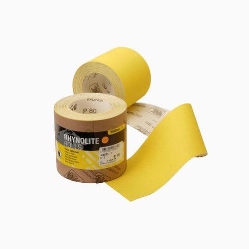 Абразивный материал из оксида алюминия RHYNOLITE YELLOW LINEбумагасмолаширокая