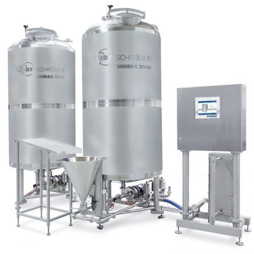 Automatic brine mixer BRIMAX stainless steel