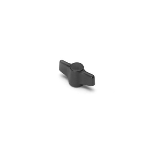 Thermoplastic butterfly screw GB series