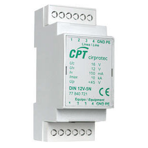 Сетевой фильтр моноблочный DIN 12V-5NDIN рейка