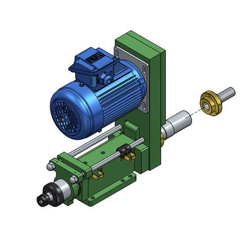 Электромеханический станок для нарезания резьбы ST1N-ER20precision