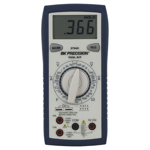 Digital multimeter 2704Cportable1000 V10 A