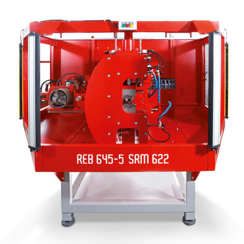Pipe-end forming machine for metalCNCrotational