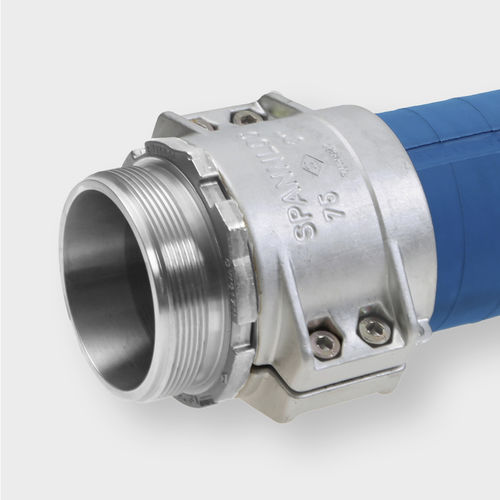 Hose threaded fitting with male thread VC