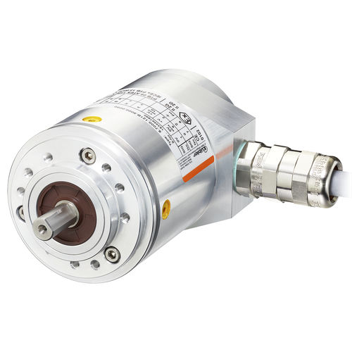 Инкрементный датчик угла поворота Sendix 7100оптический со сплошным валомRS-422