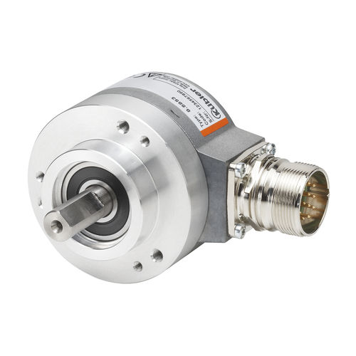 Абсолютный датчик угла поворота Sendix 5853оптический со сплошным валом, однооборотный