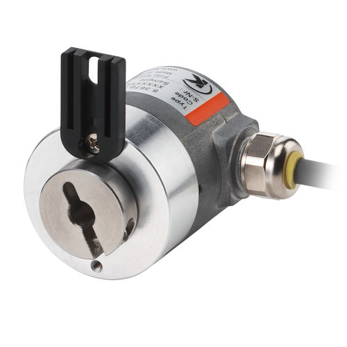 Absolute rotary encoder Sendix M3678magnetichollow-shaftsingle-turn