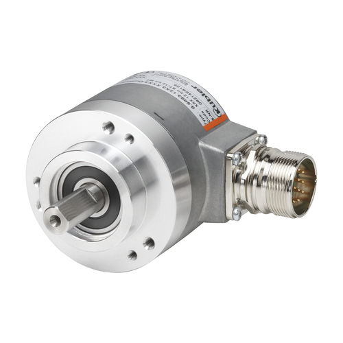 Абсолютный датчик угла поворота Sendix F5863оптический,с цельным валом,многооборотный