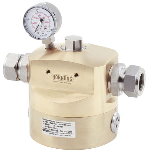 Gas back-pressure regulator VD1diaphragmsingle-stagebrass