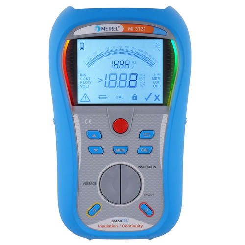 Voltage tester MI 3121 SMARTECinsulationcontinuityinsulation resistance and continuity