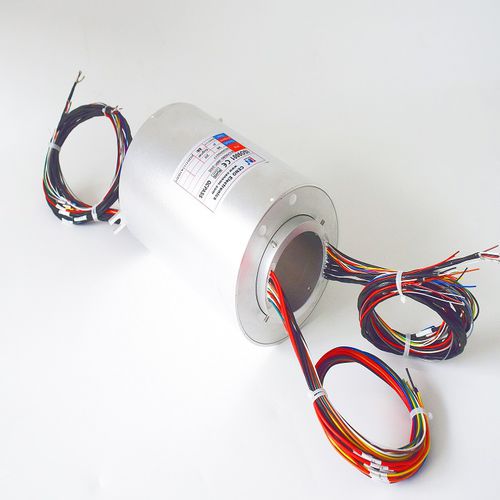 Through-bore slip ring ECN080-36P-20Sfor packagingfor roboticsaluminum alloy