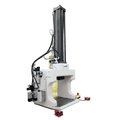 Hydro-pneumatic press 74formingframeH-frame