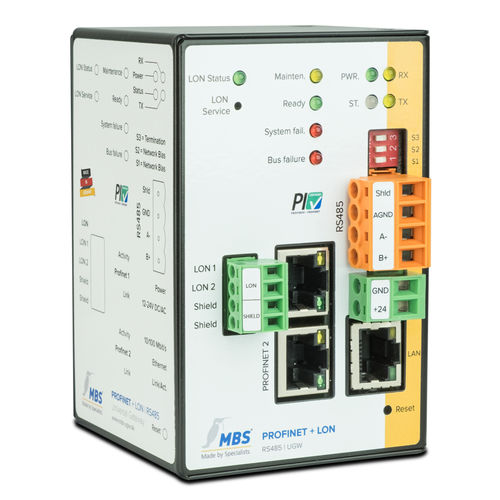 Шлюз ProfiNet PROFINET + LONкоммуникацияEthernetRS-485