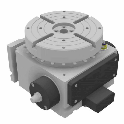 Вертикально-поворотный делительно-поворотный стол TA 220 Pins