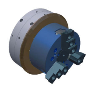 Самоцентрирующийся патрон для зажима заготовки серии PRвысокоскоростной3-кулачковый