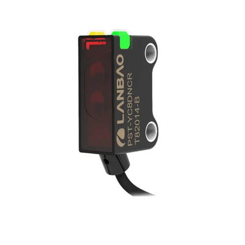 Диффузный фотоэлектрический датчик серии PST-SR25DPORпрямоугольныйкрасный светLED