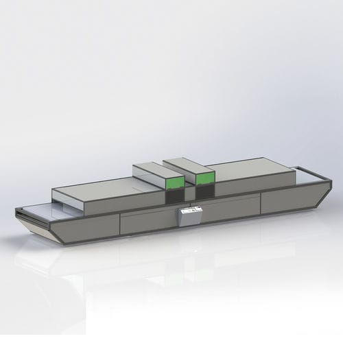 Drying oven conveyorUV