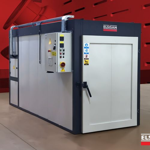 Сушильная печь EBF, камера для порошковой окраски