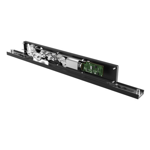 Window actuator linearelectricspur gear