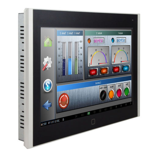 5-проводной резистивный сенсорный экран HMI серии P12 для монтажа на панели1280 x 800ARM Cortex-A8
