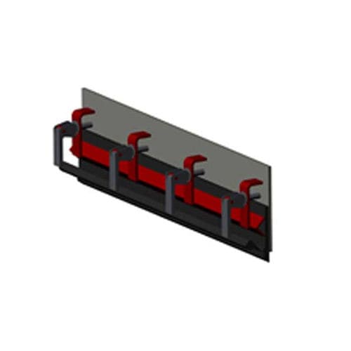 Conveyor skirt board TWIN LIP