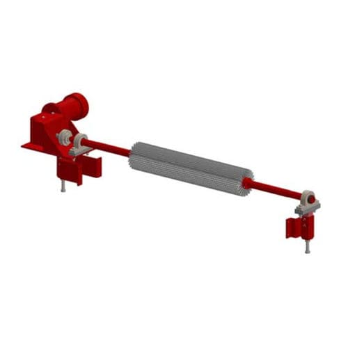 Cylindrical roller brush SWIRLcleaningfor conveyors