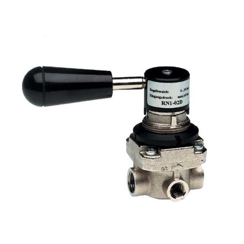 Compressed air pressure regulator RNfor inert gasesmembraneball