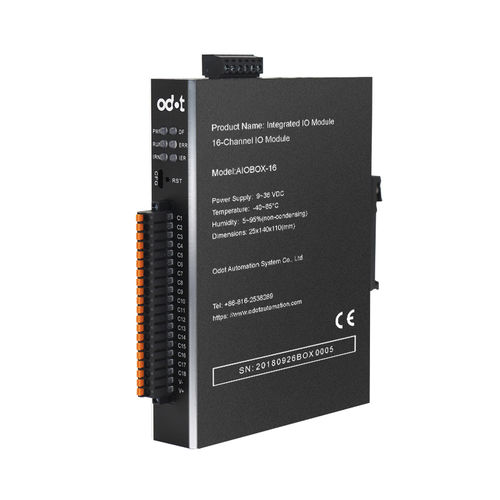 16-channel I/O module AIOBOX-16digitalanalogModbus TCP