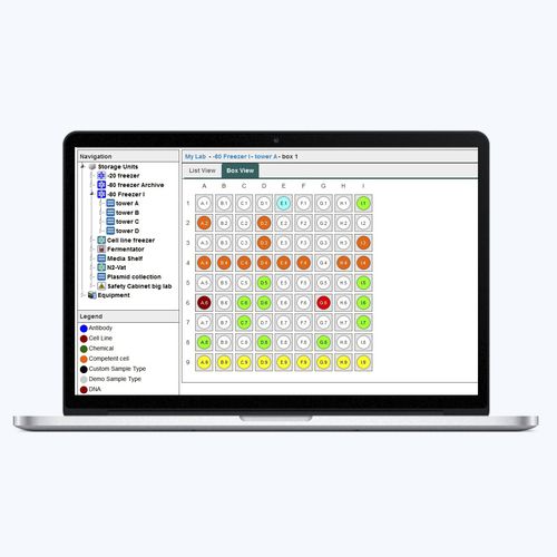 Программное обеспечение для управления eLABInventorytrackinglaboratorychemical