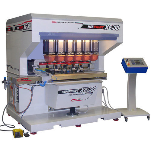 Машина тампопечати с герметичным чернильным резервуаром INKPRINT XE30 8C TIавтоматическаявосьмицветнаяэлектропневматическая