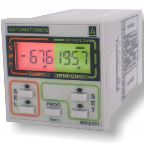 Цифровой регулятор температуры XCT83RPID, программируемый, с независимым таймером