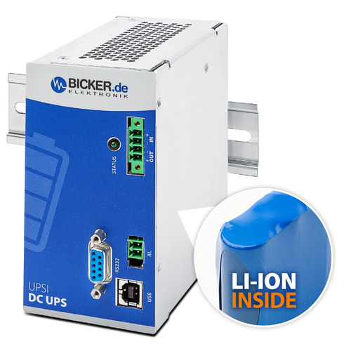 ИБП со встроенным аккумулятором UPSI-2406DP124 VLi-ionindustrial
