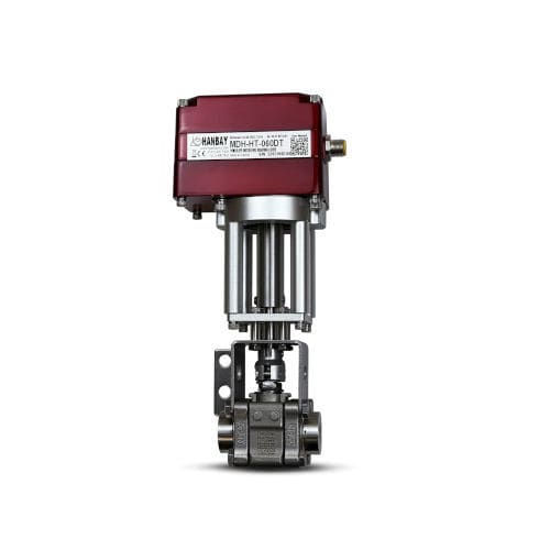 Электропривод клапана MDH-060DT-3-SS-T63MF4 четвертьоборотныйIP68шаровой