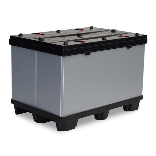 Ящик для поддонов из полипропилена TPtransportstoragefolding