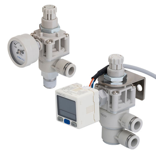 Push-to-lock vacuum regulator RVZ seriesdigitaldial