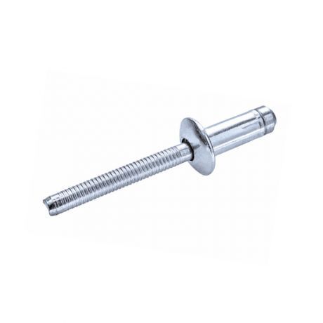 Заклепка потайная H-LOCK ST/STкруглая головкастальной серый