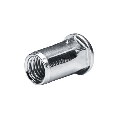 Гайка полушестигранная 7550410200-74плоская заклепка Rivetinox